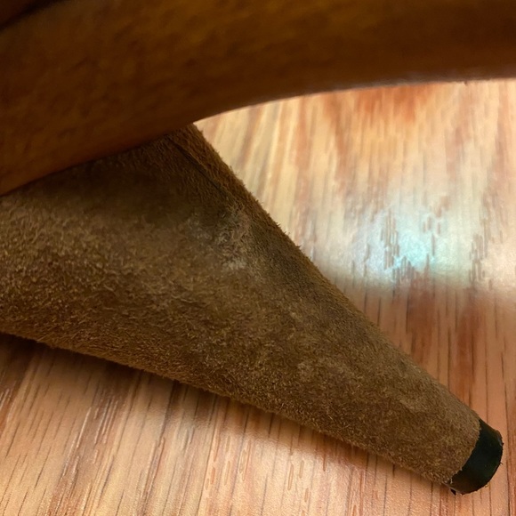 Handmade One of kind Leather Heels - Picture 5 of 6